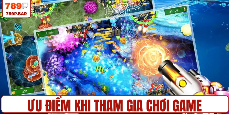 Ưu điểm khi tham gia chơi game